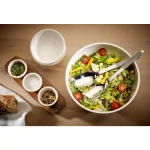 Villeroy & Boch Artesano 11 in. Round Porcelain Vegetable Serving Bowl, White thumbnail 3