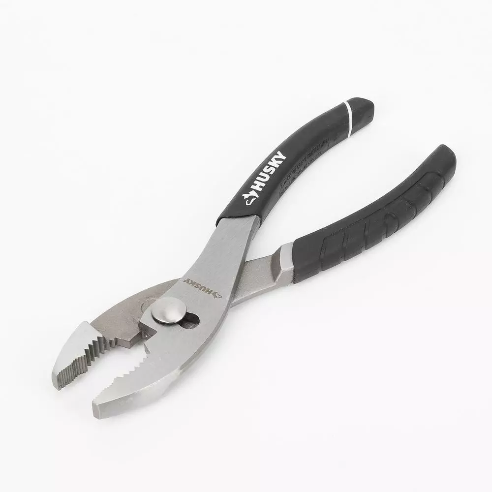 Husky 8 in. Standard Slip Joint Pliers
