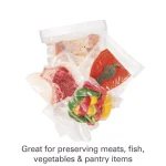 Hamilton Beach NutriFresh Clear Vacuum Sealer Bag Rolls, 7-Roll Multi-Pack thumbnail 5