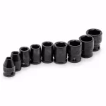 Husky 3/8 in. Drive SAE Impact Socket Set, 9-Piece thumbnail 8