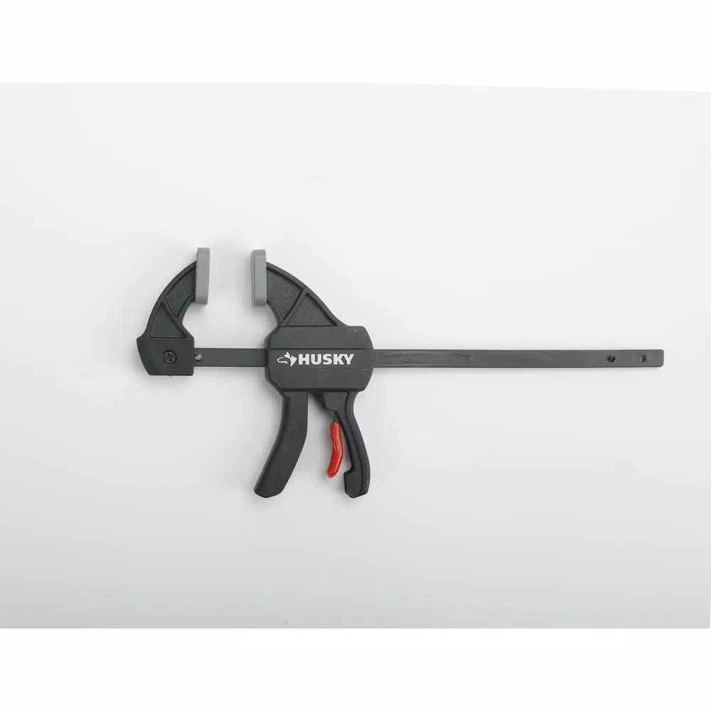 Husky 6-Piece Trigger Clamp Set, 6 in. and 4.5 in. Expandable Clamps