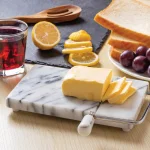 Fox Run White Marble Cheese Slicer Board with Stainless Steel Wire and 2 Replacement Wires thumbnail 5