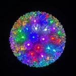 HOLIDYNAMICS HOLIDAY LIGHTING SOLUTIONS 7.5 in. Dynamic RGB Premier Orb - Multi-Color LED Lighted Sculpture thumbnail 4