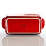 Crock-Pot Artisan 1.25 Qt. Stoneware Rectangle Bake Pan, Red thumbnail 2