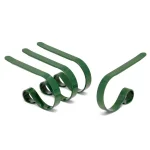 Haute Decor Original MantleClip Stocking Holder, Hunter Green (4-Pack) thumbnail 1