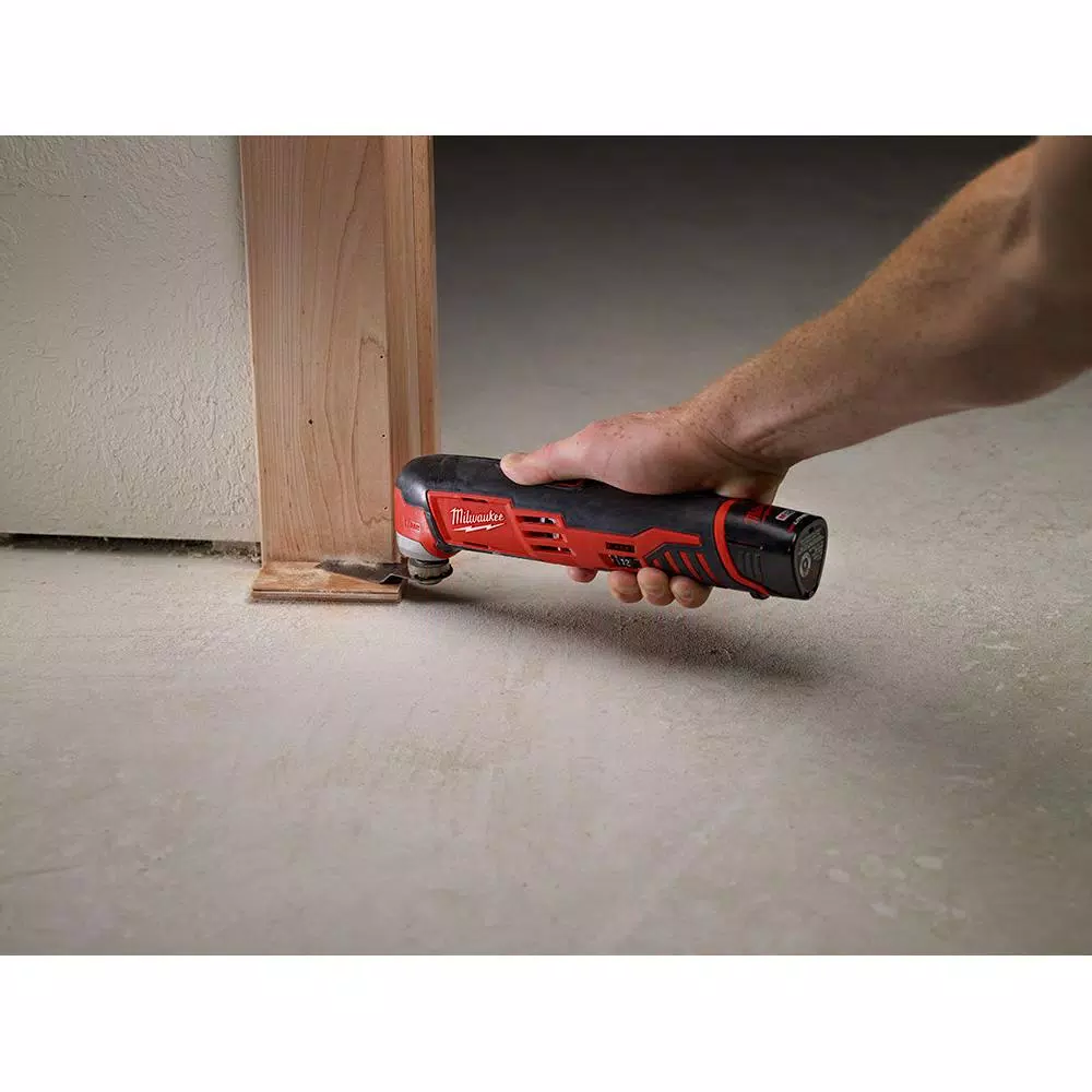 Milwaukee M12 12V Lithium-Ion Cordless Oscillating Multi-Tool Kit with 1.5Ah Battery, Charger & Packout Case