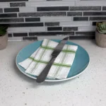 Unbranded Hammered Finish 18/0 Stainless Steel Dinner Knife Set, 4-Piece thumbnail 3