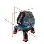 Bosch GLL 3-50 S 3-Line Self-Leveling Cross Line Laser Level Kit with 165 ft. Range thumbnail 1