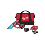 Milwaukee M18 18V Lithium-Ion 14-Gauge Double Cut Metal Shear Kit with (2) 3.0Ah Batteries, Charger, and Bag thumbnail 1