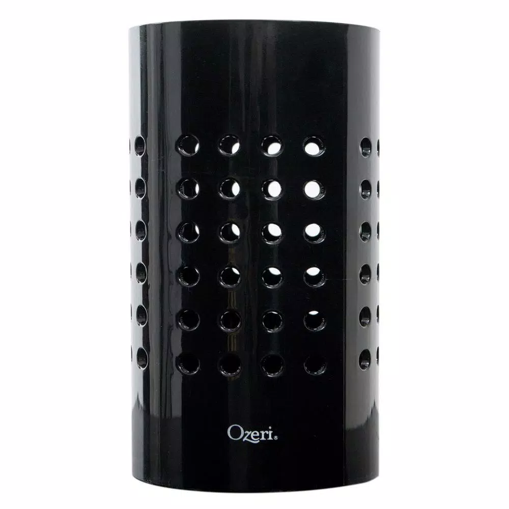 Ozeri 11-Piece All-In-One Silicone Kitchen Utensil Set with Utensil Holder, Multicolor