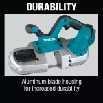 Makita 18V LXT Cordless Compact Portable Band Saw - Tool Only (XBP03Z) thumbnail 7