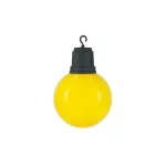 Home Accents Holiday 13 in. Light-Up Christmas Yellow Ornament with LED Timer thumbnail 1