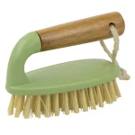 Home Basics Bliss Collection Scrub Brush with Eco-Friendly Bamboo Handle and Hard Nylon Bristles thumbnail 1