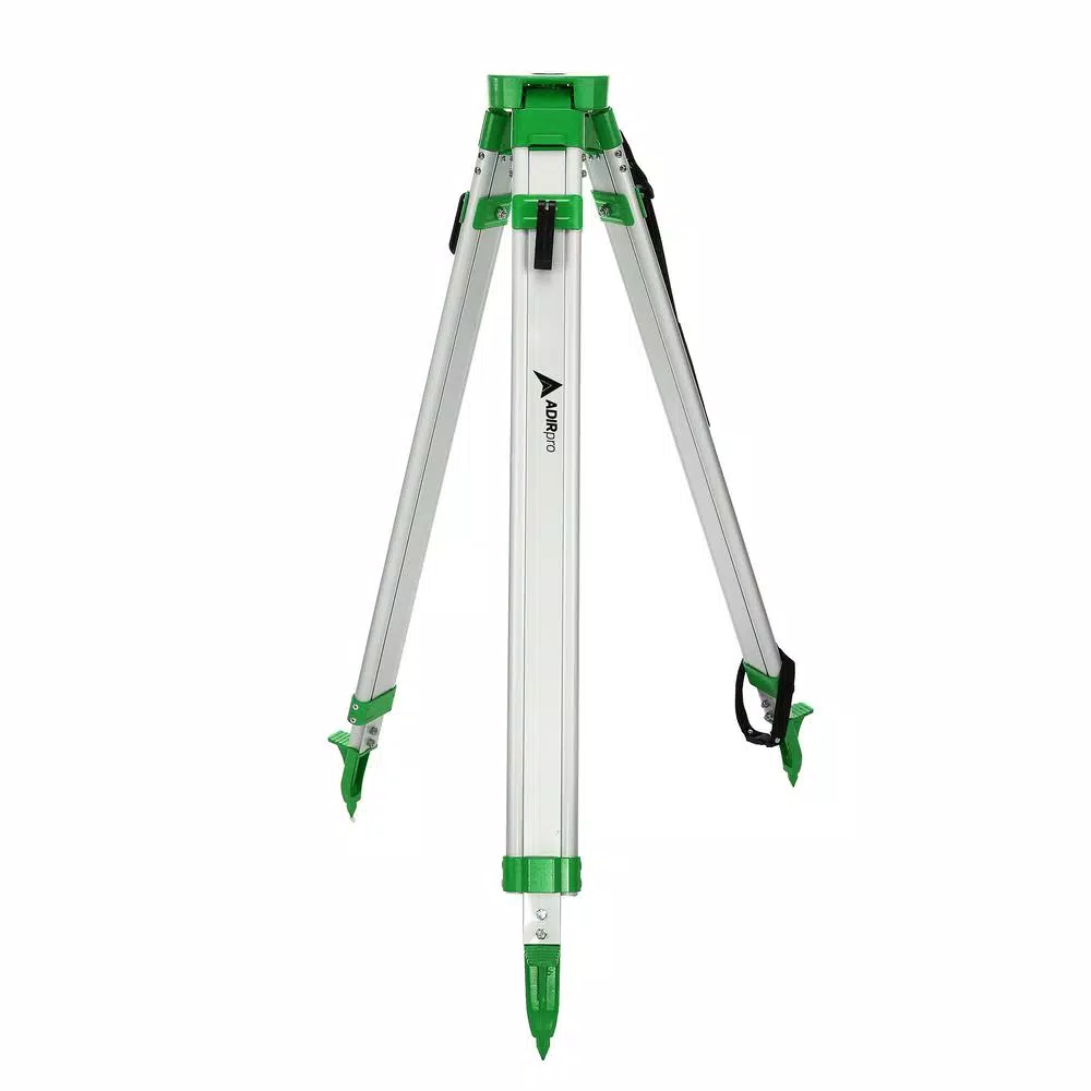 AdirPro Heavy-Duty Aluminum Survey Construction Tripod with Quick Clamp