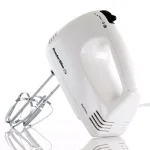Proctor Silex 5-Speed White Hand Mixer, 125W Lightweight Handheld Mixer thumbnail 2