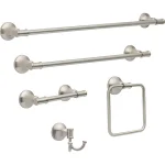 Delta Chamberlain 24 in. Towel Bar in SpotShield Brushed Nickel thumbnail 3