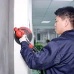 ALEKO 710W Handheld Drywall Sander with Built-in Vacuum and LED Light, Adjustable Speed 1200-2500 RPM thumbnail 4