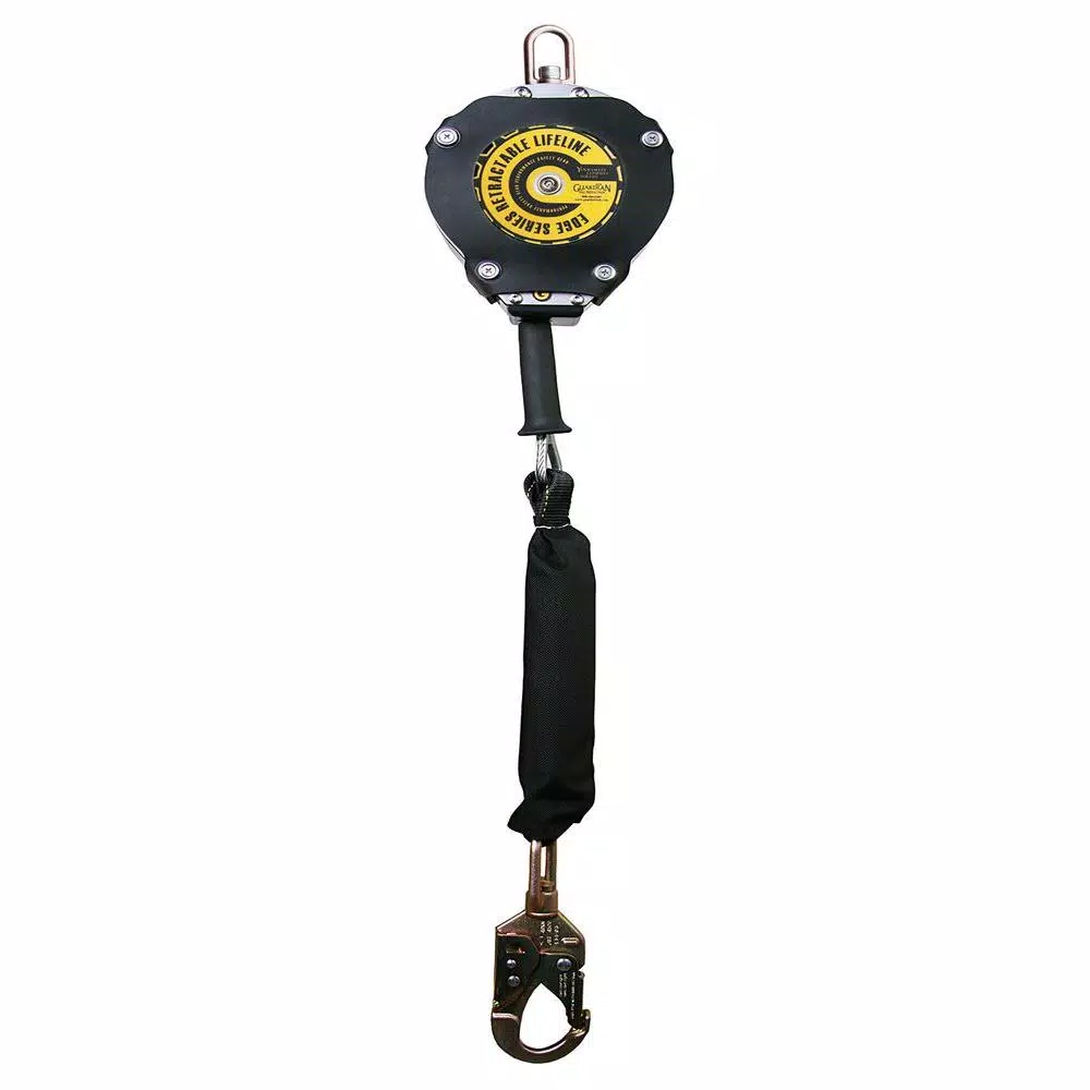 Guardian Fall Protection Guardian Edge Series 30 ft. Heavy Duty Self Retracting Lifeline with Shock Pack