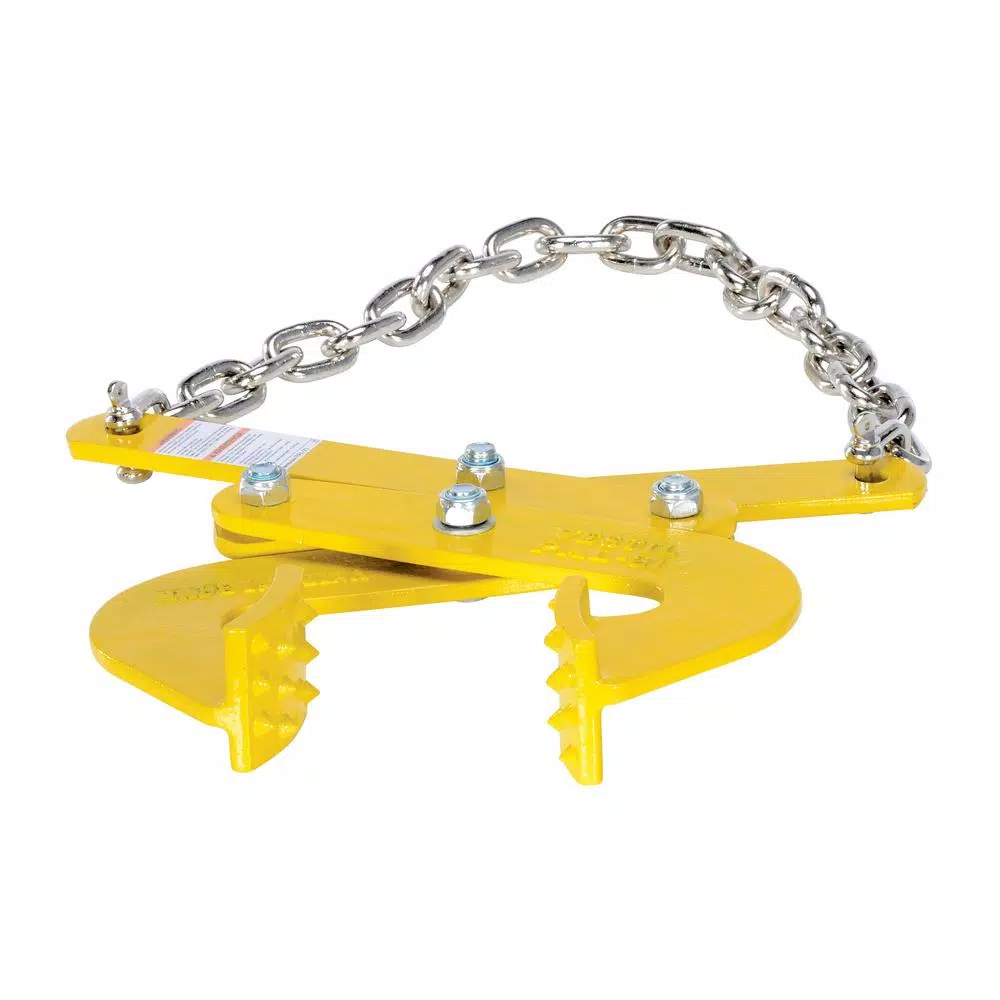 Vestil 5,000 lbs. Capacity Double Scissor Pallet Puller with 3 in. Jaw