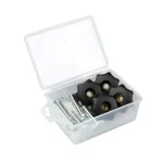 POWERTEC 7-Star T-Track Knob Kit with 1/4 in.-20 Threaded Knobs, Bolts, and Washers (Set of 4) thumbnail 2