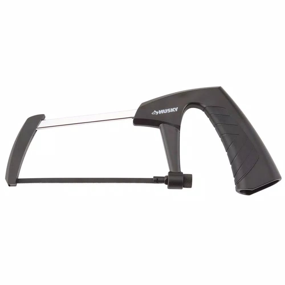 Husky 6 in. Mini Hacksaw with 24 TPI Carbon Steel Blade