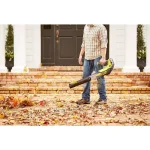 RYOBI ONE+ 18V Cordless Leaf Blower Kit with 4.0 Ah Battery and Charger, 100 MPH, 280 CFM, Refurbished thumbnail 9