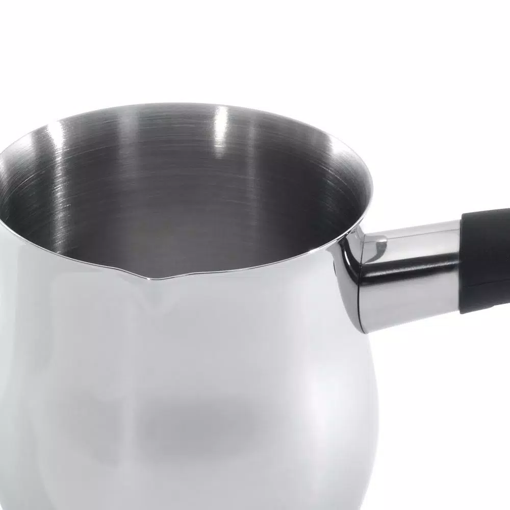 BergHOFF Zeno Mokka Essentials 18/10 Stainless Steel Espresso Milk Frothing Pitcher, Silver