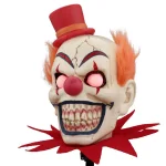 Unbranded 18 in. Scary Clown Head Pathway Markers with Red LED Eyes and Sound (Set of 4) thumbnail 3