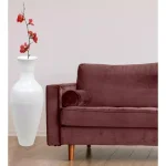 Uniquewise 37 in. White Modern Bamboo Tall Floor Vase - Trumpet Shape thumbnail 1