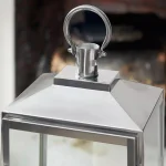 Home Decorators Collection Silver Stainless Steel Candle Lanterns, Set of 2 thumbnail 5