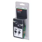 CURT 4-Way Flat Trailer Connector Kit with 12" Color-Coded Wires thumbnail 2
