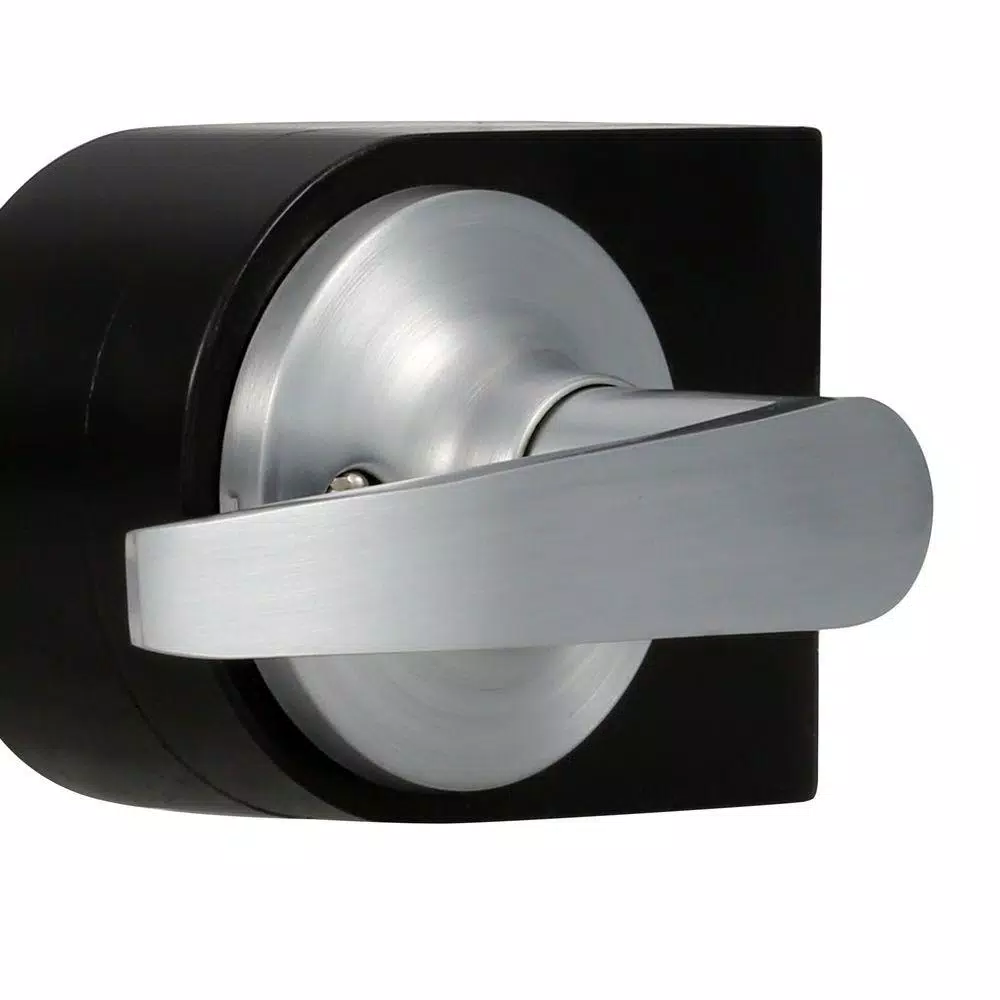 Global Door Controls Franklin Style Passage Lever, Brushed Chrome, Residential