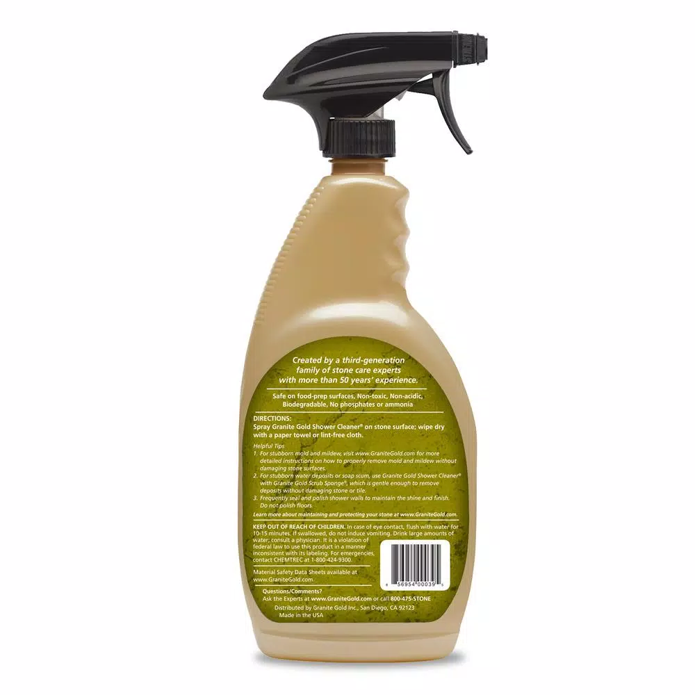 Granite Gold Professional Strength 24 oz. Natural Stone Shower and Bath Cleaner