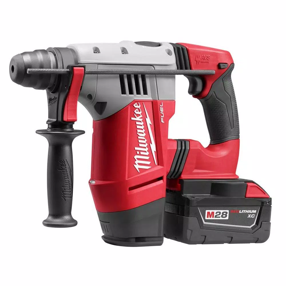 Milwaukee M28 FUEL 28V SDS Plus 1-1/8 in. Rotary Hammer with HAMMERVAC Dust Extractor Kit
