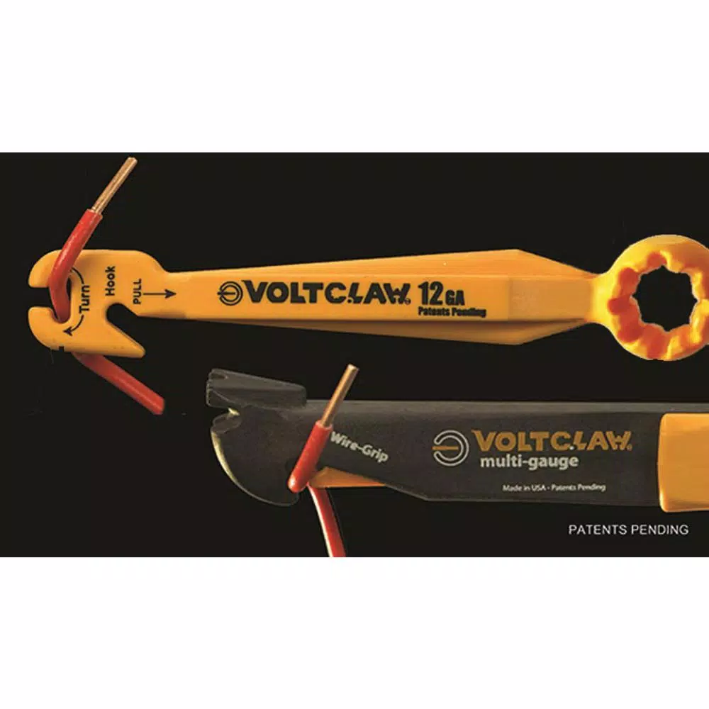 Unbranded Non-Conductive Electrical Wire Pliers Combo-Pack - T-Groove & Multi-Gauge Tools