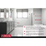 Delta Grandover SpotShield Brushed Nickel Towel Ring thumbnail 7