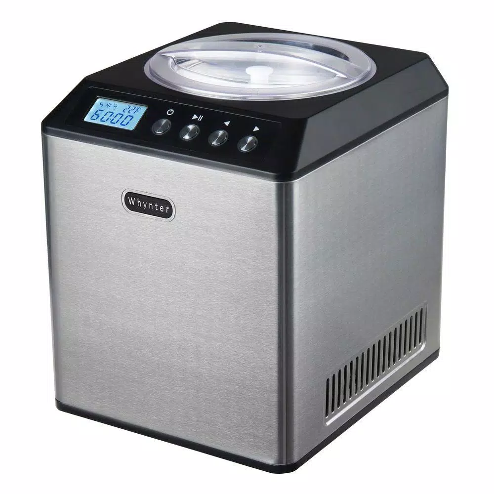 Whynter ICM-201SB 2.1 Qt. Stainless Steel Electric Ice Cream Maker with Built-In Timer