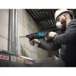 Bosch Bulldog Xtreme 8A Corded 1 in. SDS-Plus Rotary Hammer Kit with 7-Piece Carbide-Tipped Bit Set and Case thumbnail 5