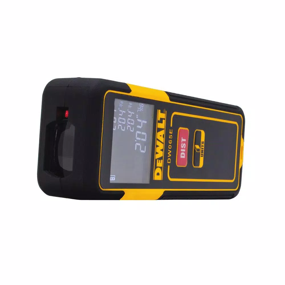 DEWALT DW088K Cross Line Laser Level Kit with Bonus 65 ft. Laser Distance Measurer