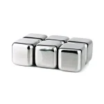 Visol Arctic 6-Piece Stainless Steel Ice Cube Set for Whiskey and Scotch thumbnail 2
