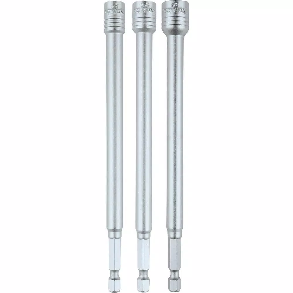 Makita Impact XPS 6 in. Magnetic Nutsetter Mix 3-Piece Set