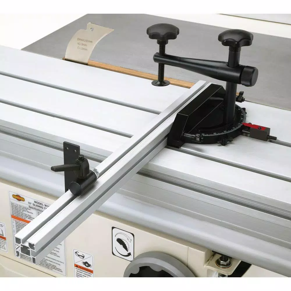 Shop Fox 10 in. 5 HP Sliding Table Saw with 63 in. Crosscut Capacity