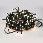 Novolink 8mm Mini Globe LED String Lights, Warm White, 200 Count, Smart App Control thumbnail 1