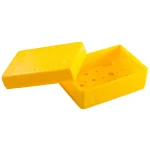 Hutzler Cheese Saver Food Storage Containers, 2-Pack, Yellow thumbnail 4