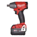 Milwaukee M18 FUEL 1/2 in. Compact Impact Wrench Kit with Two 5 Ah Batteries and Charger thumbnail 3