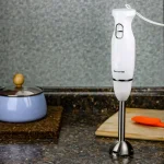 Ovente HS560 300W Immersion Hand Blender, 2-Speed Stainless Steel Stick Mixer, White thumbnail 7