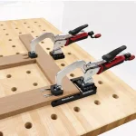 Milescraft 3 in. Bench Clamp and Attachment Set for Pocket Hole Assembly thumbnail 5