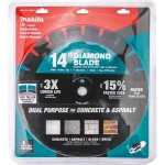 Makita 14 in. 76cc 4-Stroke Gas Power Cutter with Bonus 14 in. Segmented Rim Diamond Blade thumbnail 3