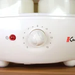 Euro Cuisine 1.31 Qt. Automatic Yogurt Maker with 7 Glass Jars and Built-In Timer, White thumbnail 4