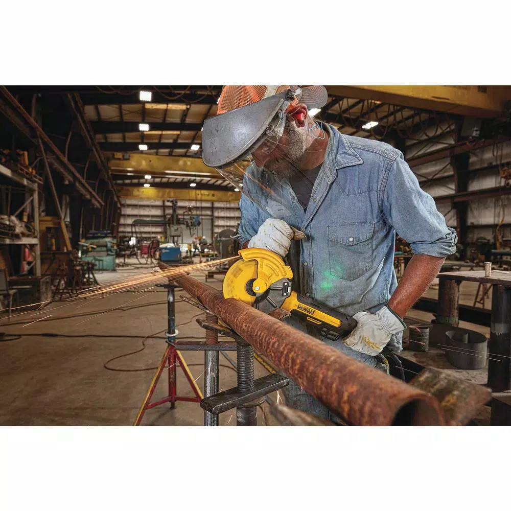 DEWALT 13 Amp Brushless 6 in. Corded Angle Grinder with Adjustable Cut-Off Guard